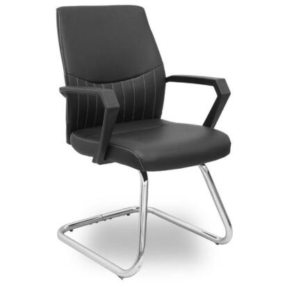 piqueras-y-crespo-forol-sillon-confidente-patin-opti520pa-similpiel-negro