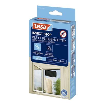 pack-de-2-unidades-mosquitera-adhesiva-antracita-130-x-150-cm