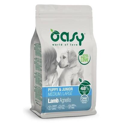 oasy-one-animal-protein-puppy-ml-lamb-12kg