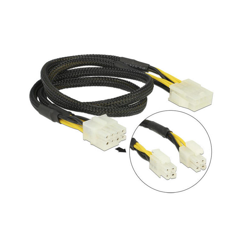 delock-verlangerungscable-stromversorgung-8-pin-eps-stecker-2-x-4-pin-8-pin-eps-buchse-44-cm