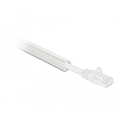 delock-cablekanal-mini-selbstschliessend-selbstklebend-12-x-12-mm-lange-1-m-weiss