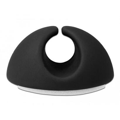 delock-cablehalter-set-selbstklebend-6-stuck-schwarz