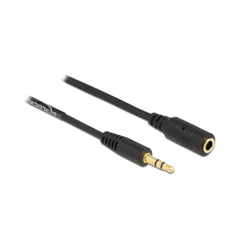 delock-spiralcable-verlangerung-35-mm-3-pin-klinkenstecker-zu-klinkenbuchse-15-m-schwarz