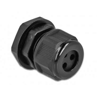 delock-cableverschraubung-pg135-fur-rundcable-mit-drei-cableeinfuhrungen-schwarz-2-stuck