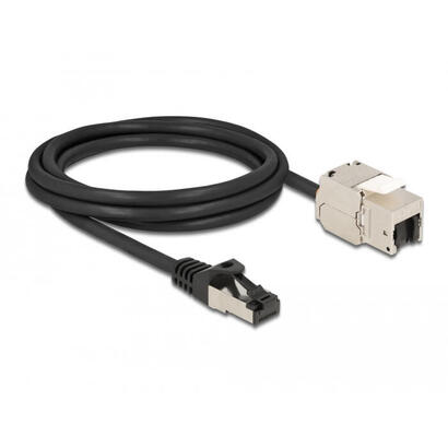 delock-cable-rj45-stecker-zu-keystone-modul-rj45-buchse-cat6a-2-m-schwarz