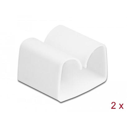 delock-cablehalter-clip-2-stuck-weiss