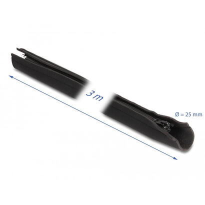 delock-cableschlauch-neopren-flexibel-mit-reissverschluss-3-m-x-100-mm-schwarz