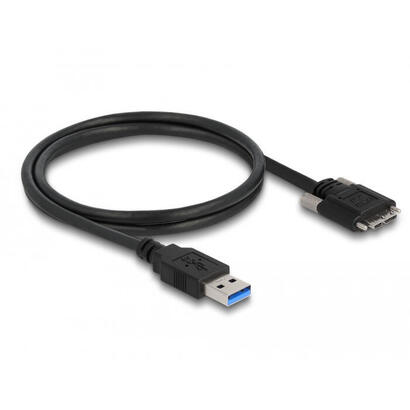 delock-usb-5-gbps-cable-typ-a-stecker-zu-typ-micro-b-stecker-mit-schrauben-1-m