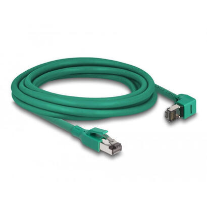 delock-rj45-netzwerkcable-profinet-sf-utp-90-gewinkelt-3-m-grun
