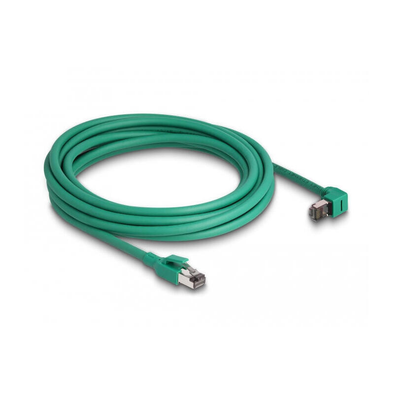 delock-rj45-netzwerkcable-profinet-sf-utp-90-gewinkelt-5-m-grun