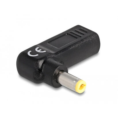 delock-adapter-fur-notebook-ladecable-usb-type-c-buchse-zu-55-x-25-mm-stecker-90-gewinkelt