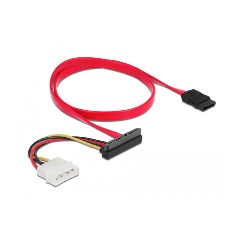 cable-delock-sata-6-gb-s-7-pin-buchse-molex-4-pin-strom-stecker-sata-22-pin-buchse-oben-gewinkelt-50-cm