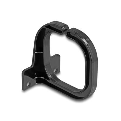 delock-cablebugel-83-x-60-mm-mit-montageplatte-schwarz