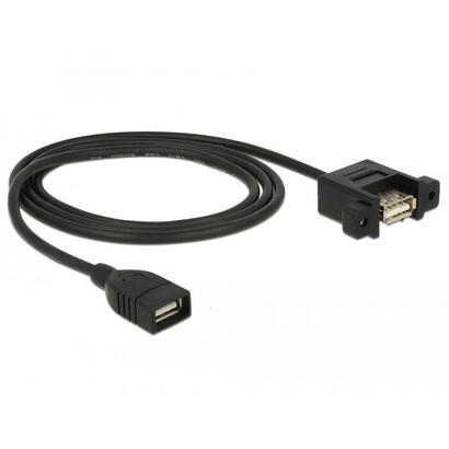 delock-cable-usb-20-typ-a-buchse-usb-20-typ-a-buchse-zum-einbau-1-m