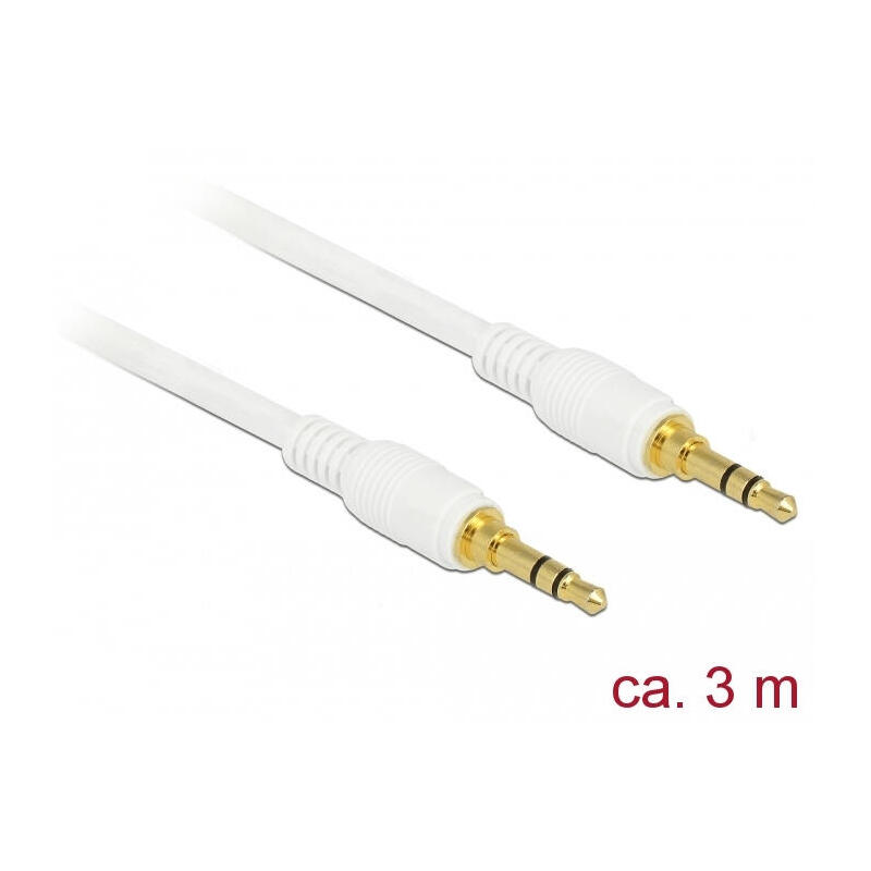delock-klinkencable-35-mm-3-pin-stecker-stecker-3-m-weiss