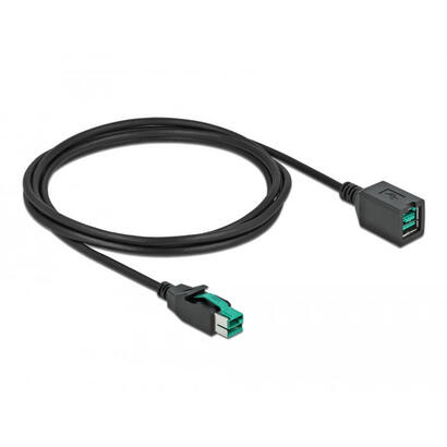 delock-powerojousb-verlangerungscable-12-v-2-m