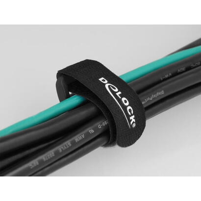 delock-klett-cablebinder-mit-schlaufe-l-150-x-b-20-mm-schwarz-5-stuck