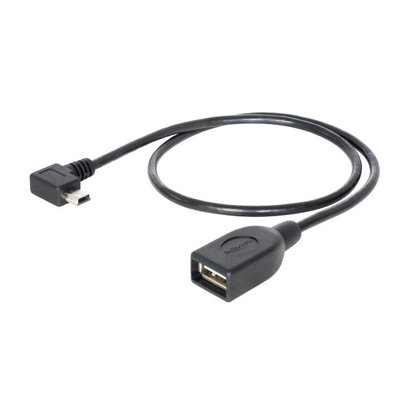 delock-cable-usb-mini-stecker-gewinkelt-usb-20-a-buchse-otg-50-cm