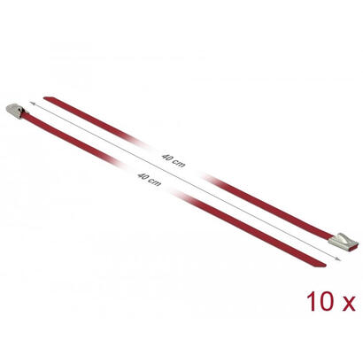 delock-edelstahlcablebinder-l-400-x-b-46-mm-rot-10-stuck