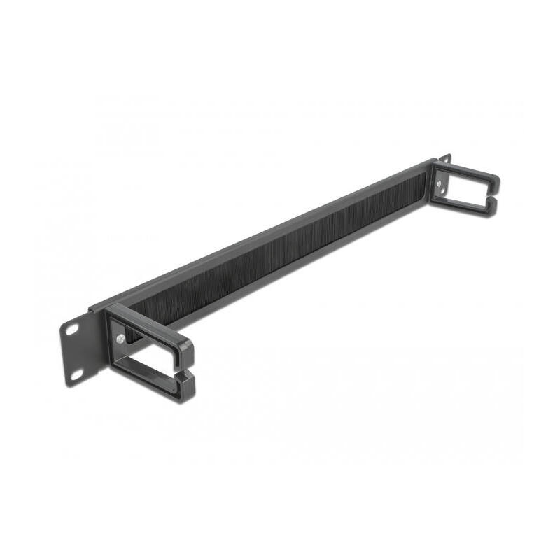 delock-19-cablemanagement-burstenleiste-mit-2-bugeln-1-he-schwarz