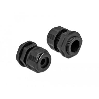 delock-cableverschraubung-pg16-fur-rundcable-schwarz-2-stuck
