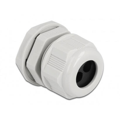 delock-cableverschraubung-pg16-fur-rundcable-mit-zwei-cableeinfuhrungen-grau-2-stuck