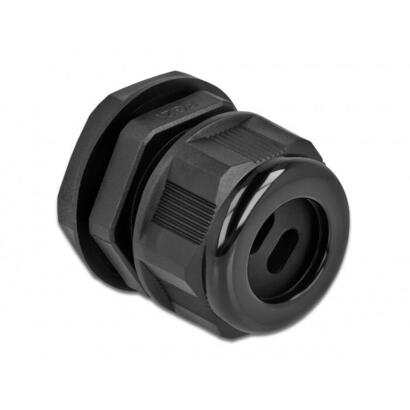 delock-cableverschraubung-pg21-fur-flachcable-mit-zwei-cableeinfuhrungen-schwarz-2-stuck