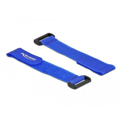 delock-klett-cablebinder-mit-schlaufe-l-190-x-b-25-mm-blau-5-stuck