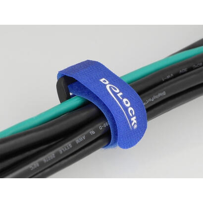 delock-klett-cablebinder-mit-schlaufe-l-190-x-b-25-mm-blau-5-stuck