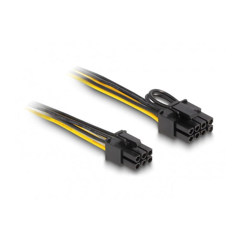 delock-stromcable-pci-express-6-pin-stecker-zu-pci-express-62-pin-stecker-50-cm