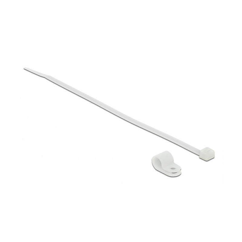 delock-befestigungsschelle-79-mm-mit-cablebinder-l-250-x-b-36-mm-weiss