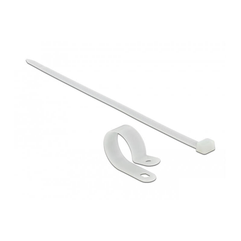 delock-befestigungsschelle-254-mm-mit-cablebinder-l-300-x-b-72-mm-weiss