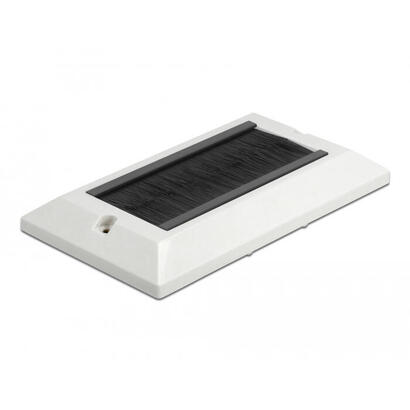 delock-cablemanagement-abdeckblende-146-x-86-mm-mit-schwarzen-burstenstreifen