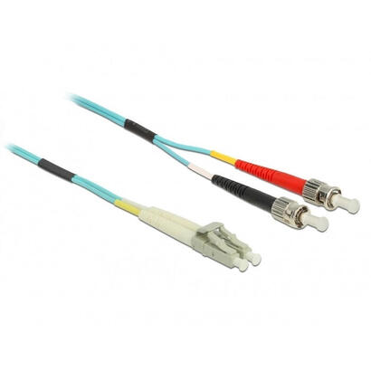 cable-delock-86567-de-fibra-optica-1-m-lc-sc-om3-color-aguamarina