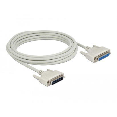 delock-serielles-cable-d-sub-25-stecker-zu-buchse-5-m