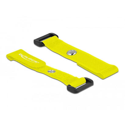 delock-klett-cablebinder-mit-schlaufe-und-befestigungsose-l-150-x-b-20-mm-gelb-5-stuck