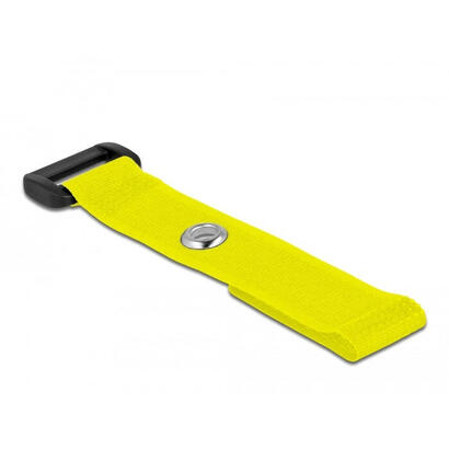 delock-19540-presilla-bridas-adherentes-para-cables-amarillo-5-piezas
