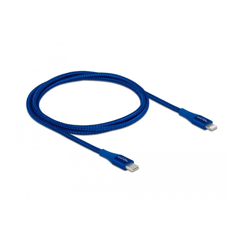 delock-85416-cable-de-conector-lightning-1-m-azul