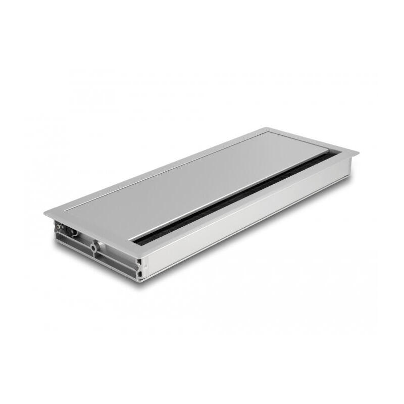 delock-66864-organizador-de-cables-escritorio-cable-grommet-plata-1-piezas