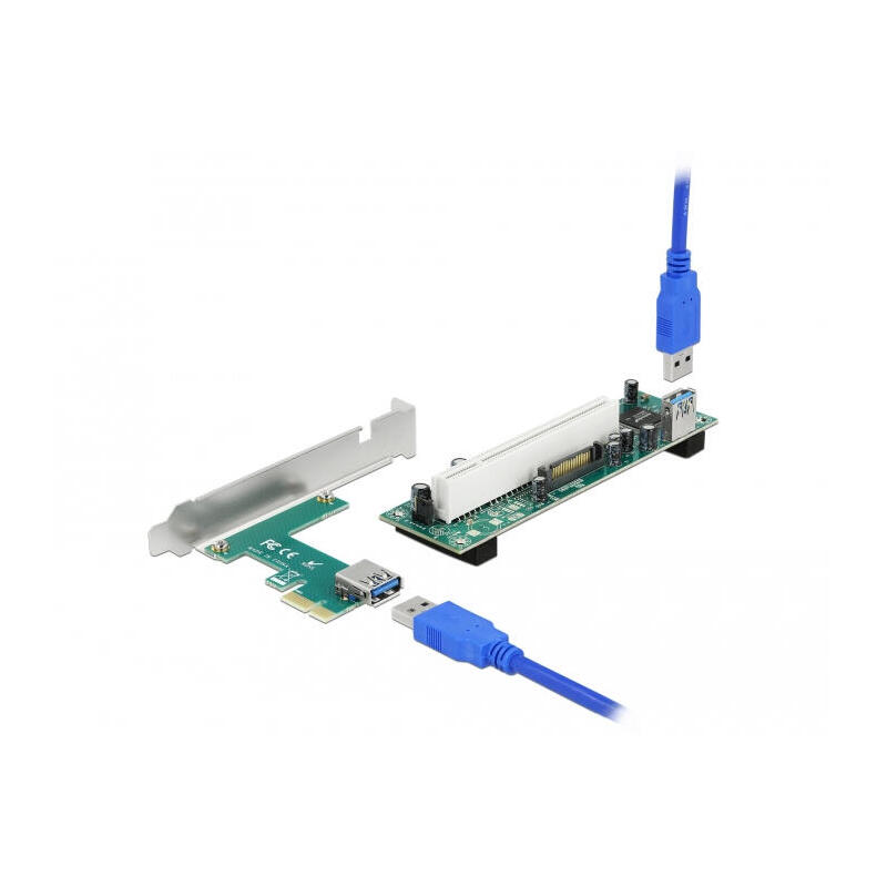 delock-riser-karte-pci-express-x1-zu-1-x-pci-32-bit-slot-mit-60-cm-cable