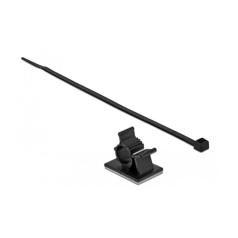 delock-cableklemme-37-x-18-mm-mit-cablebinder-l-300-x-b-48-mm-schwarz