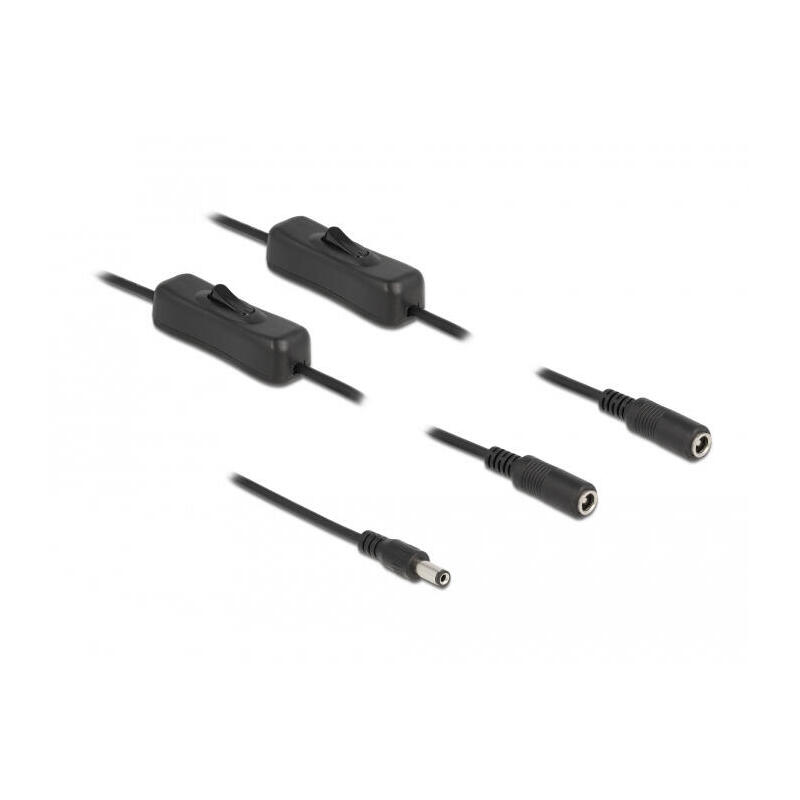 delock-cable-dc-55-x-21-mm-stecker-zu-2-x-dc-buchse-mit-schalter-1-m