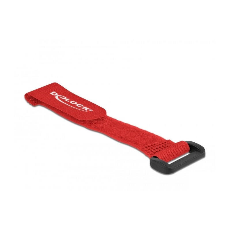 delock-19526-presilla-bridas-adherentes-para-cables-rojo-5-piezas