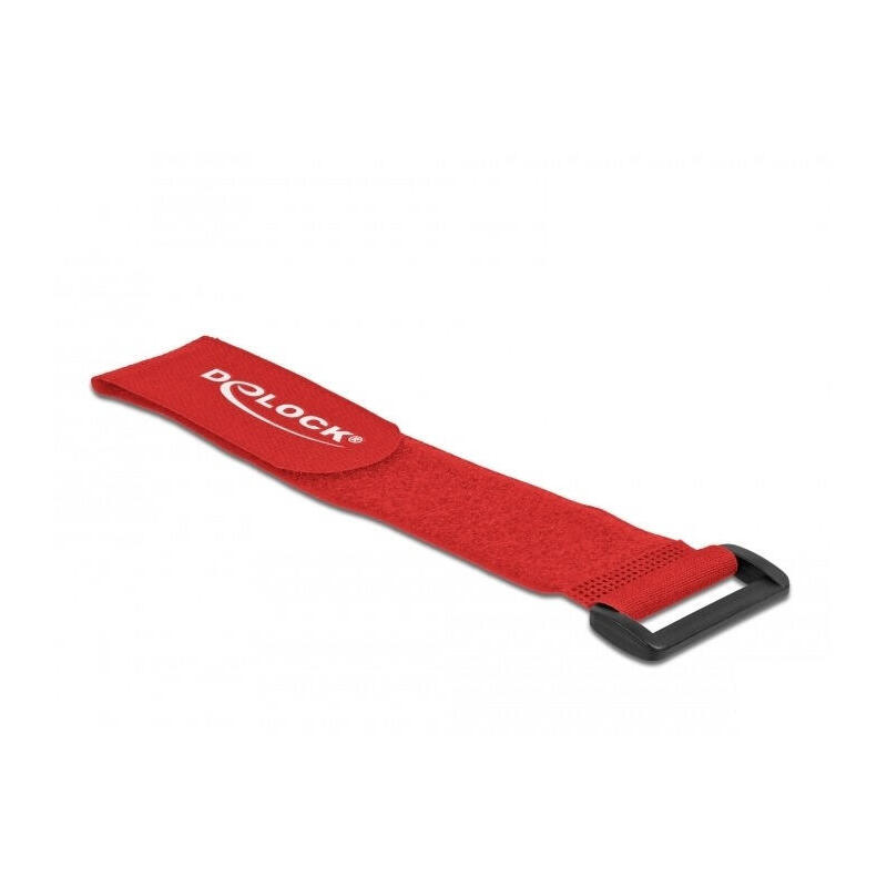 delock-19535-presilla-bridas-adherentes-para-cables-rojo-3-piezas