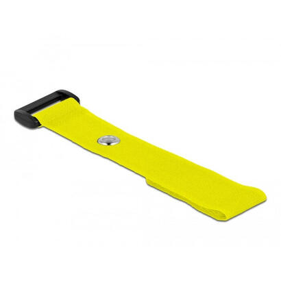 delock-klett-cablebinder-mit-schlaufe-und-befestigungsose-l-190-x-b-25-mm-gelb-5-stuck