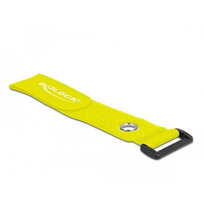 delock-19552-presilla-bridas-adherentes-para-cables-amarillo-3-piezas