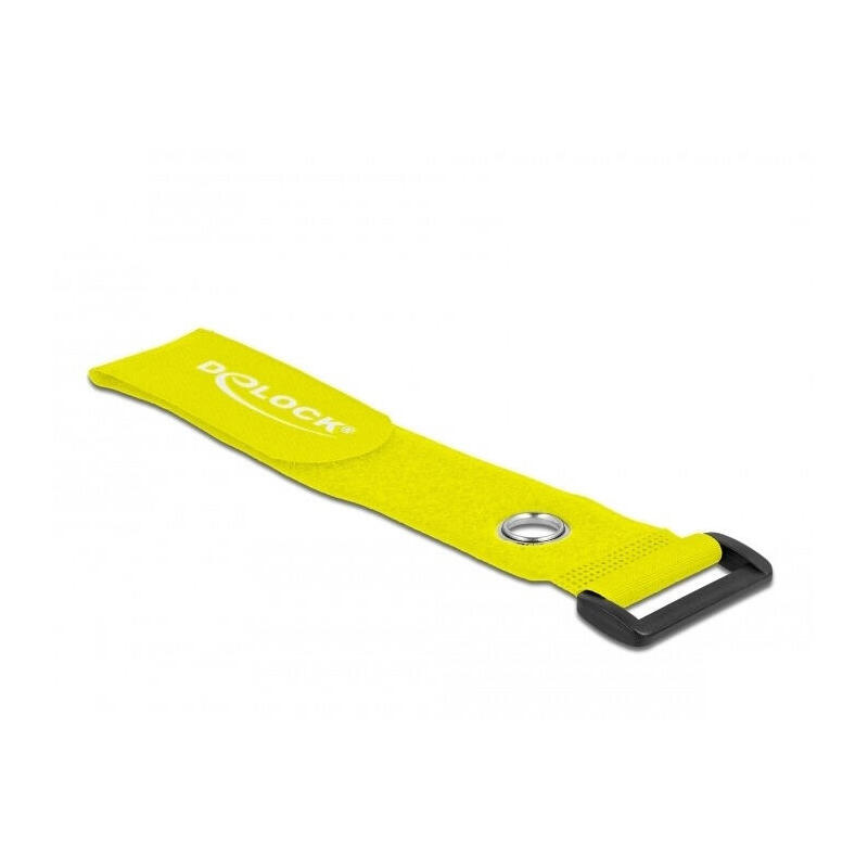 delock-19552-presilla-bridas-adherentes-para-cables-amarillo-3-piezas