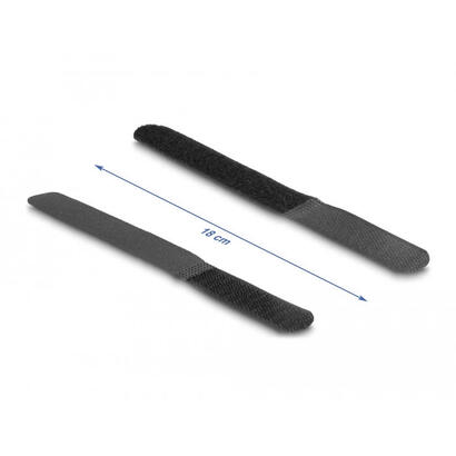 delock-19110-presilla-bridas-adherentes-para-cables-nylon-negro-10-piezas