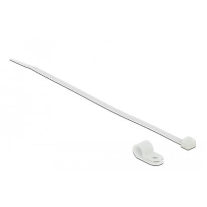 delock-befestigungsschelle-64-mm-mit-cablebinder-l-200-x-b-36-mm-weiss