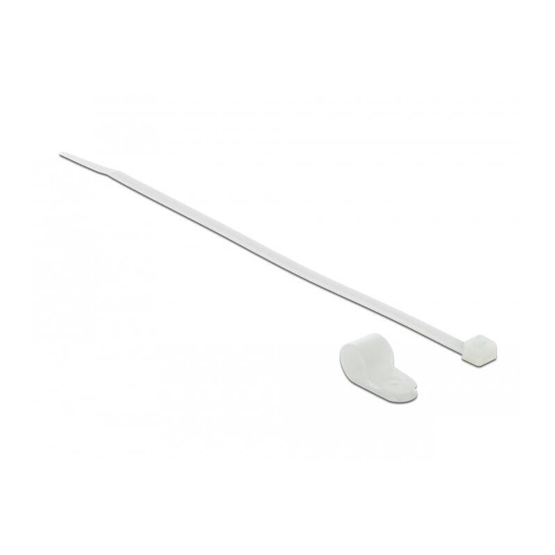 delock-befestigungsschelle-127-mm-mit-cablebinder-l-300-x-b-48-mm-weiss